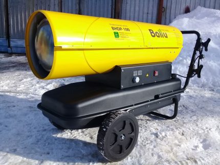 Vitals selskap Ballu varmepistol