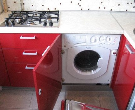 Ang built-in na washing machine Ang built-in na washing machine