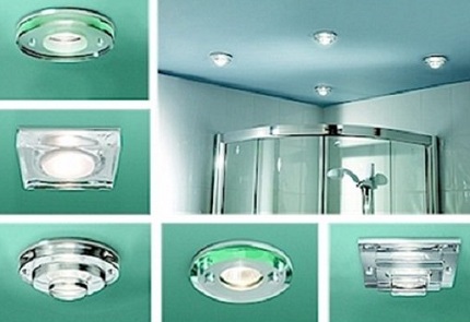 Which of the spotlights to choose for installation in the bathroom Spotlights