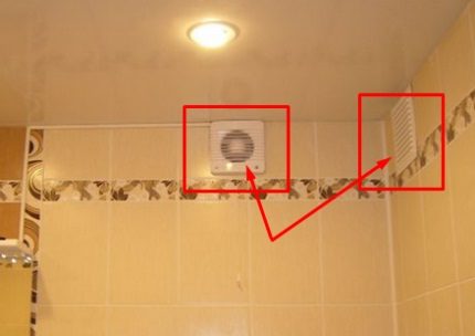 Les dispositifs d'échappement contribuent à l'évacuation rapide de l'air évacué de la pièce Hottes dans la salle de bain et la cuisine