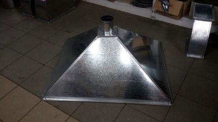 Exaustor em chapa Exaustor em aço