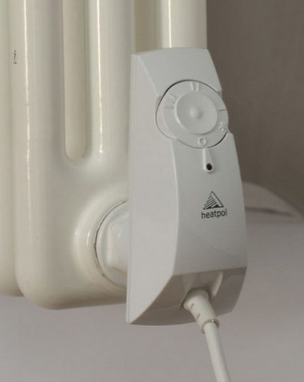 TEN med en temperaturregulator TEN med en temperaturregulator