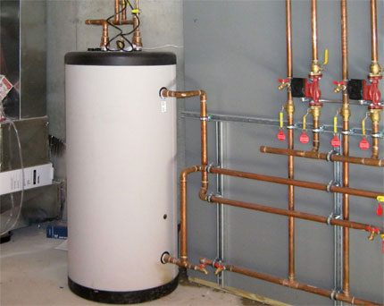 Indirect heating boiler Indirect heating boiler