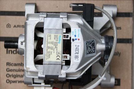 Appearance of the washing machine engine Appearance of the washing machine engine