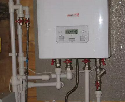 Wall-mount double-circuit boiler Wall-mount double-circuit boiler