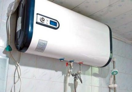 Horizontal boiler on the wall Horizontal boiler on the wall