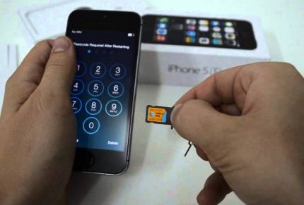 SIM card para sa telepono