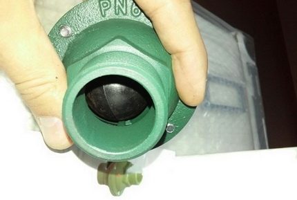 The ball model provides minimal hydraulic resistance Ball Check Valve