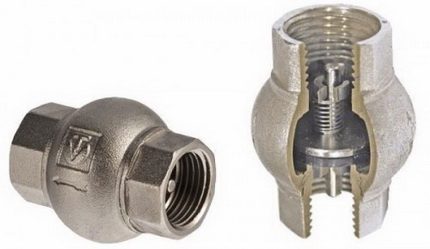 More wear resistant metal valve Check valve
