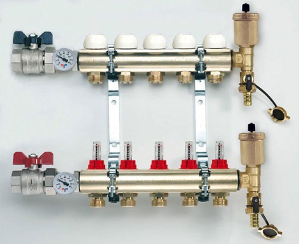Valtec equipment can be installed on your own according to the instructions. Manifold for underfloor heating