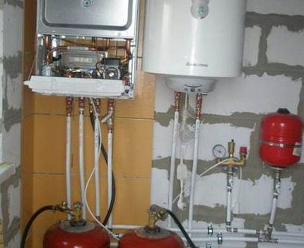 Naka-mount na boiler ang likidong gas Naka-mount na boiler ang likidong gas