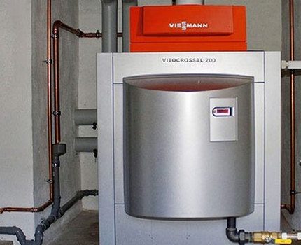 Boiler ng tagagawa ng Aleman na si Viessmann Boiler ng tagagawa ng Aleman na si Viessmann