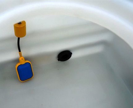 Διακόπτης πλωτήρα δεξαμενής