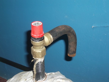Valve with heat transfer to the atmosphere Response time versus pressure
