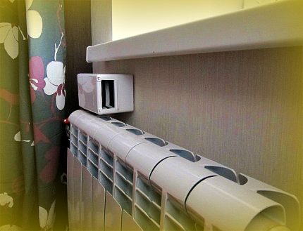 Installing a wall supply valve Supply air valve in the wall