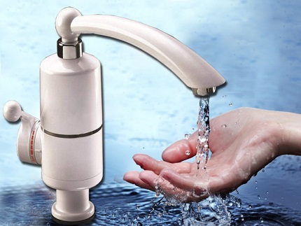 Caractéristiques techniques d'un chauffe-eau instantané compact Dépend de la pression