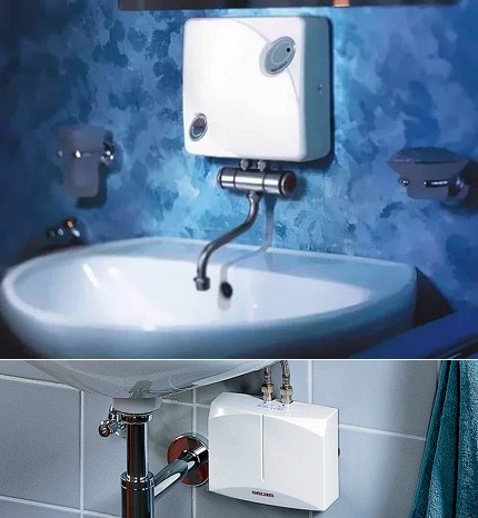 Chauffe-eau instantané électrique mural Fixé au mur