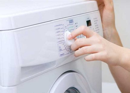 Checking the operability of the washer Checking the operability of the washer