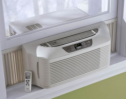 Window model of one-piece air conditioner Window air conditioner