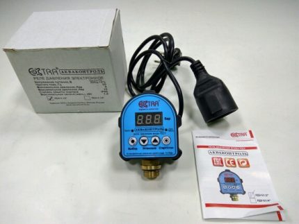 Ang yunit ng automation para sa autonomous supply ng tubig Lumipat ang presyon ng electronic