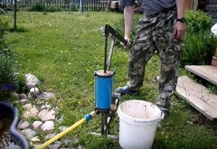 Ang isang piraso ng pambalot ay maaaring maging isang bomba ng kamay na gawa sa kamay para sa tubig Casing pump