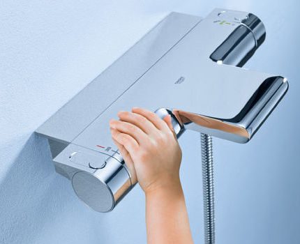 Groheovi lijepi i izdržljivi mikseri prilično su skupi Mikserom s termostatom Grohe