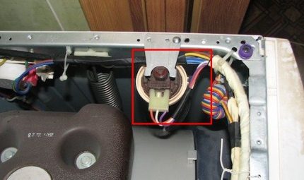 Pressostat Location Pressostat Location