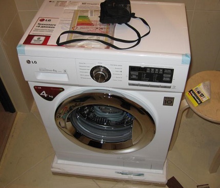 Typical errors in operation Benefits of LG washing machine instructions