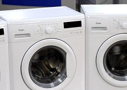 Virpul washing machines with multi-stage water heating Unique features of Virpul washing machines