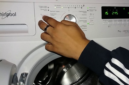 Proper operation of the washing machine from Virpul Compliance with operating recommendations
