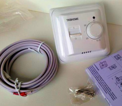 Régulateur de température mécanique avec capteur filaire