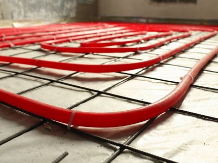 Flexibility - a necessary quality for the use of pipes in the system of underfloor heating Pipes for water circuit