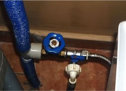 Water connection Water connection