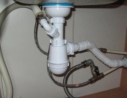 Drain the washing machine Drain the washing machine
