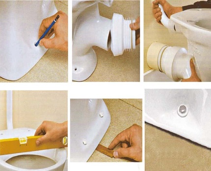 Horizontal toilet release is often found in high-rise bathrooms Installing a toilet with a horizontal outlet