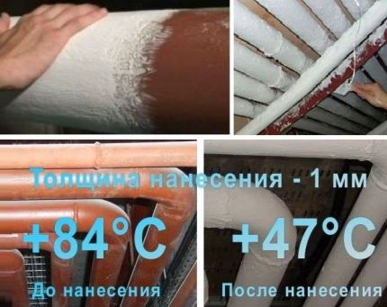 Heat insulating paint Heat insulating paint