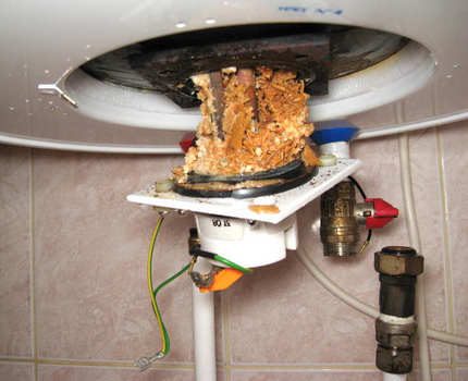 Clogged Water Heater Clogged Water Heater