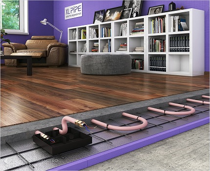 Conductive underfloor heating is an innovation Types of underfloor heating