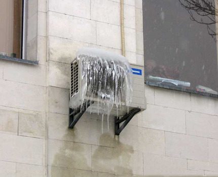 Ir svarīgi ņemt vērā ierīces darba temperatūras diapazonu un faktisko temperatūru ārpus loga Bojāta sadalīšanas sistēma