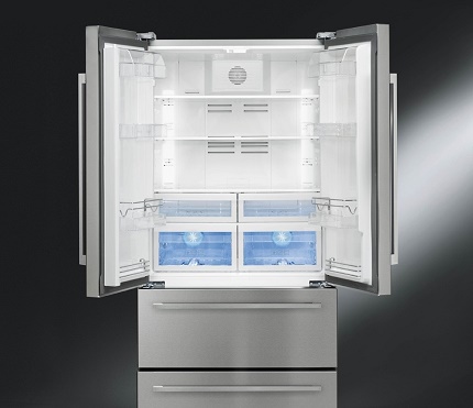 Neue Technologien im Arsenal der Smeg-Kühlschränke Neue Technologien im Arsenal der Smeg-Kühlschränke