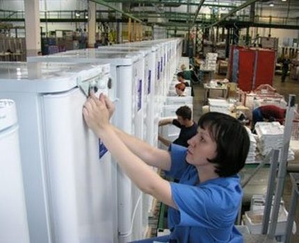 Монтажна продавница за хладњаке у Липецку