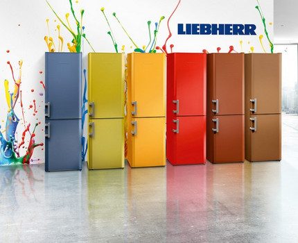 Liebher zieht es vor, Technologie in gängigen Farbschemata zu entwickeln Liebher Kühlschrank Farbwähler