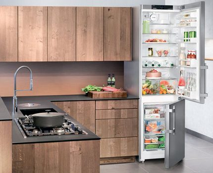 Liebher Doppelkammerkühlschrank Liebher Doppelkammerkühlschrank