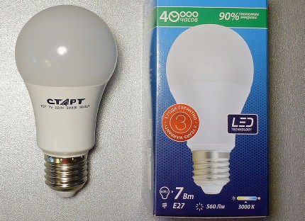 LED lamp marking LED lamp marking