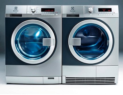 Washing machines with the logo Electrolux Washing machines brand Electrolux