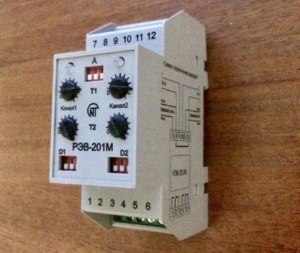 Thiết lập rơle tương tự