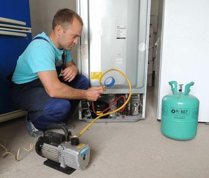 Suntikan Freon