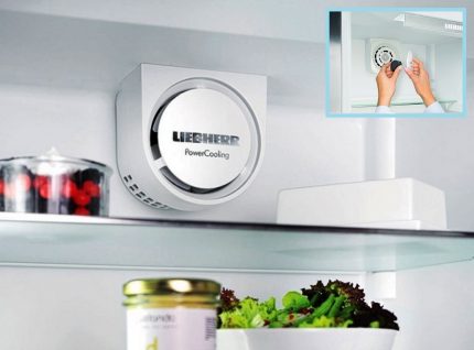 Liebher Kühlschrankventilator NoFrost System Lüfter