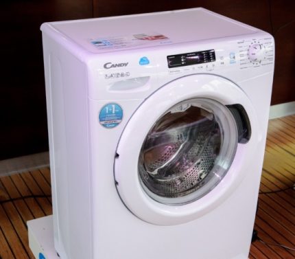 Narrow modification of Kandy washing machines Narrow washing machine