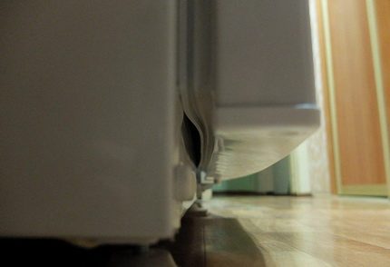 Ergebnis der Dichtungsverformung Dichtungsprobleme